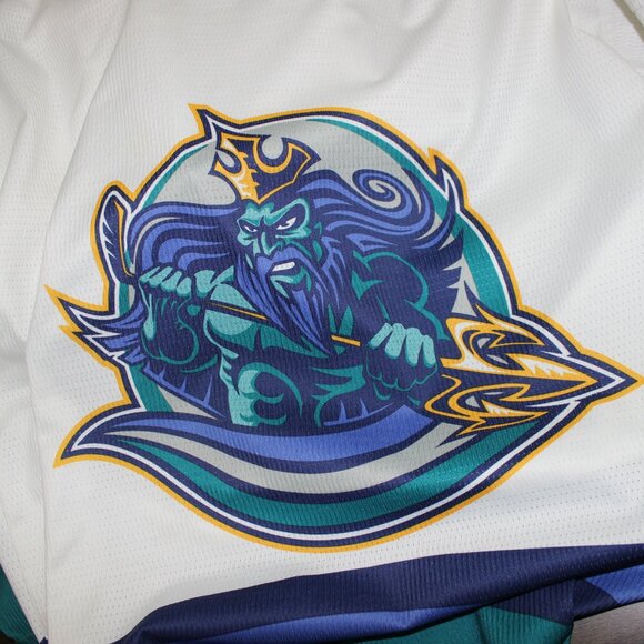 Newcastle Riverkings Jesters Cobras Vipers 1998 hockey jersey Shine Dog Ice Gear - Picture 3 of 8